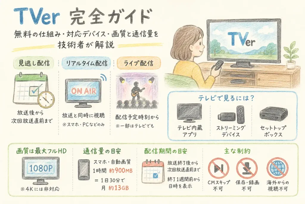 TVer完全ガイド