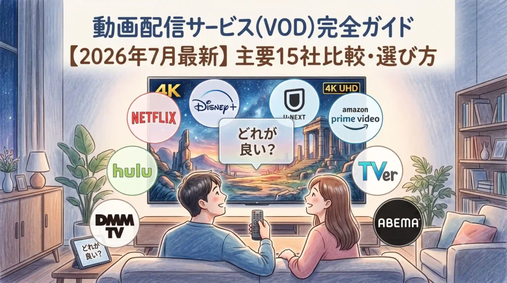 VOD15社比較