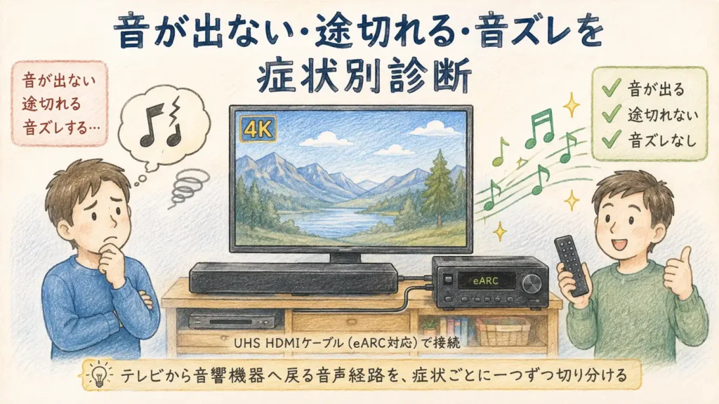 音が出ない絵