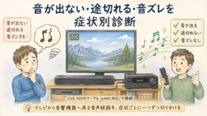 音が出ない絵