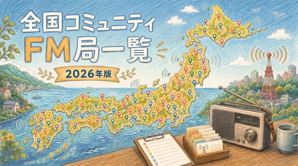 全国コミュニティFM一覧